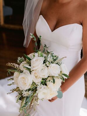 Wedding Bouquet at The Hempstead House in Sands Point, New York