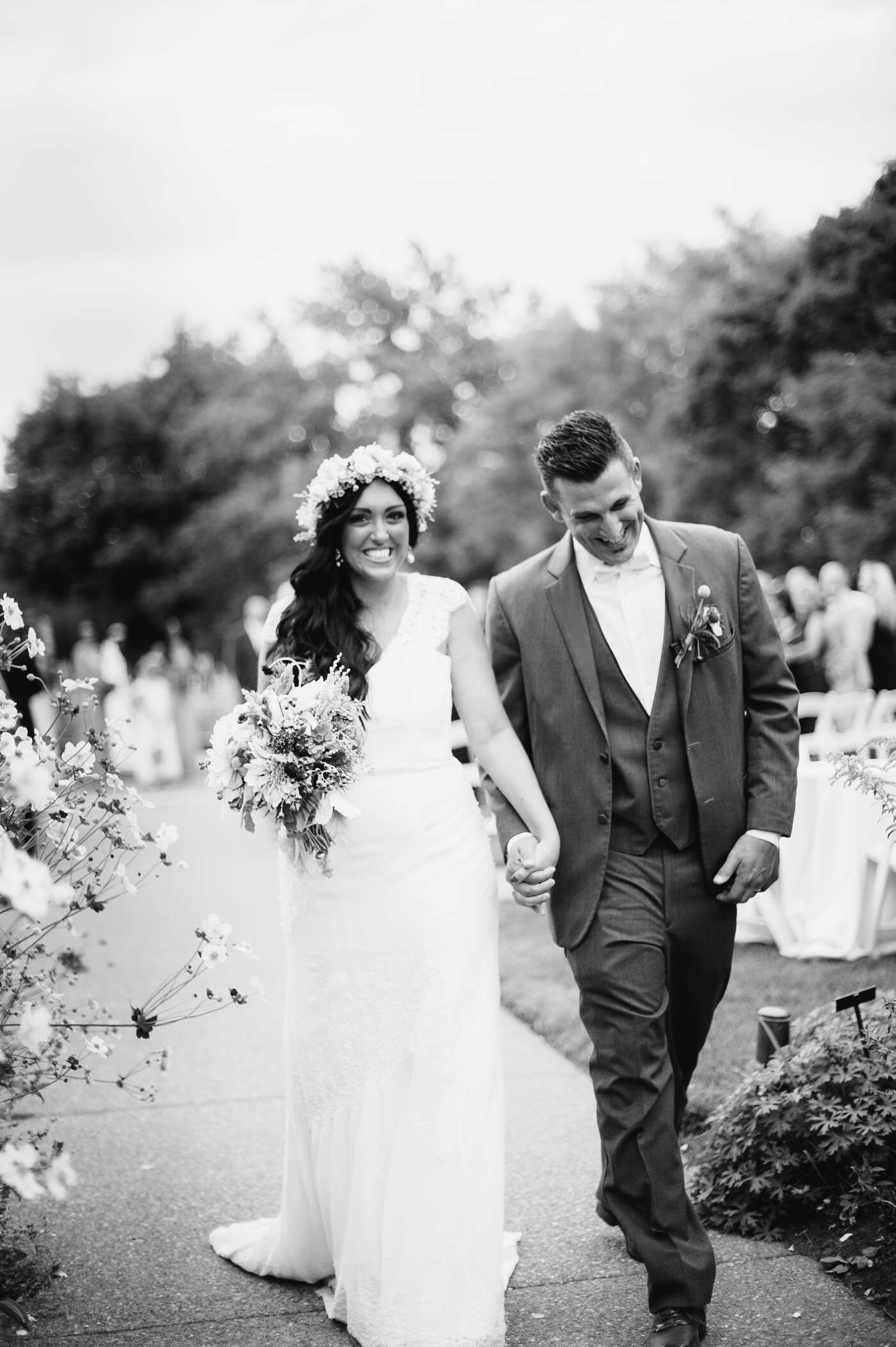 Married Couple in Black and White
