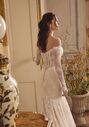 Justin Alexander Lolita Mermaid and Trumpet Wedding Dress - thumbnail - 3
