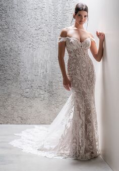 Allure Couture C685 Fit-and-Flare Wedding Dress