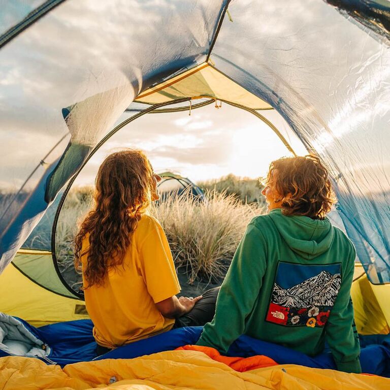Three-person tent gift idea for outdoorsy couples. 