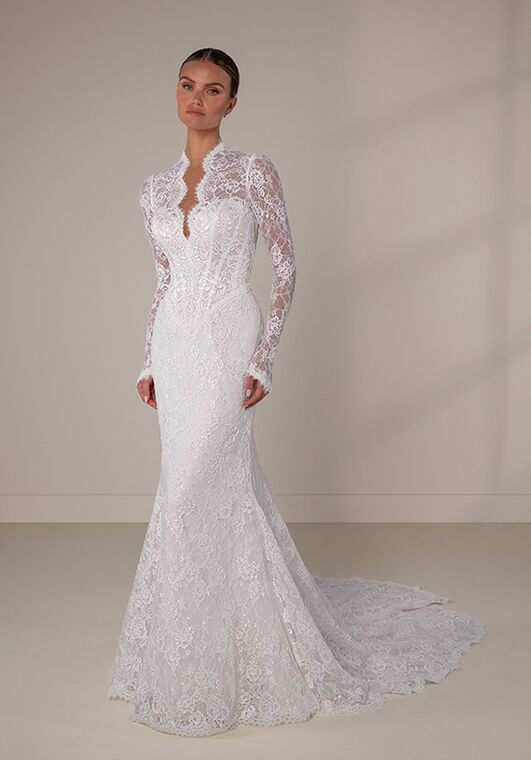Martina Liana Luxe LE1450 Column Wedding Dress - 7