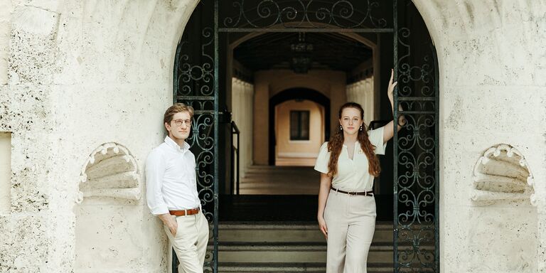 Eliza & Vittorio Home Page Banner