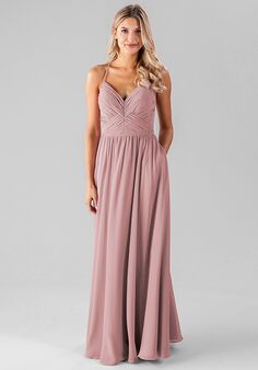 Kennedy Blue Caitlin V-Neck and Plunge Bridesmaid Dress