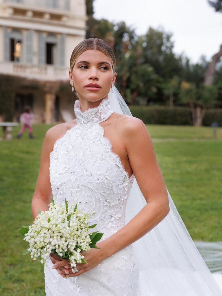 Famous Models Wearing Chanel Couture Wedding Dresses