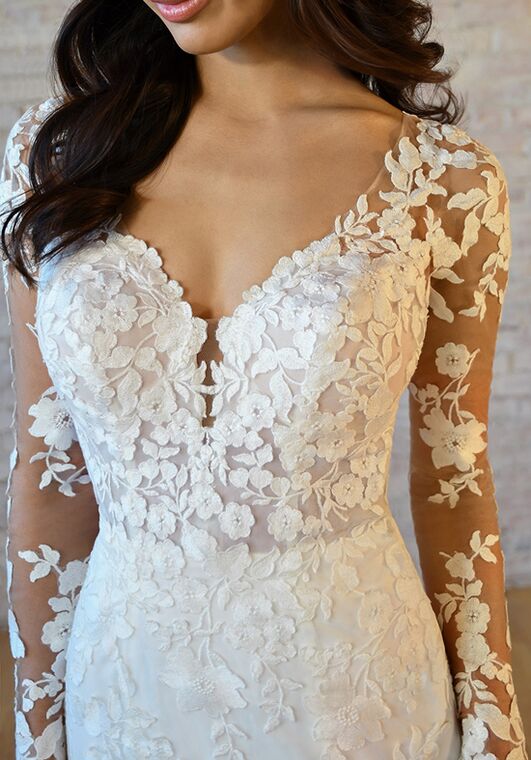 Stella York 7586 Column Wedding Dress - 6