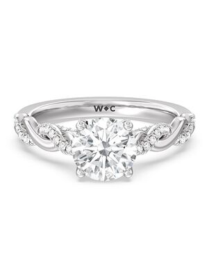 With Clarity Unique Princess, Cushion, Emerald, Radiant, Round, Oval Cut Engagement Ring