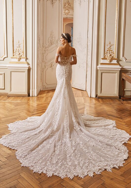 Val Stefani Regent Mermaid Wedding Dress - 2