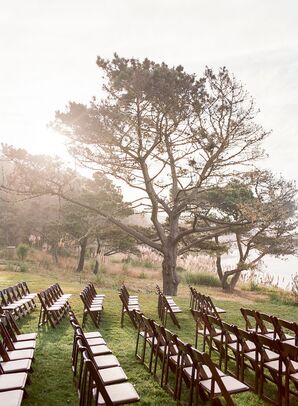 Ceremony Chairs at Timber Cove Resort in Jenner, California