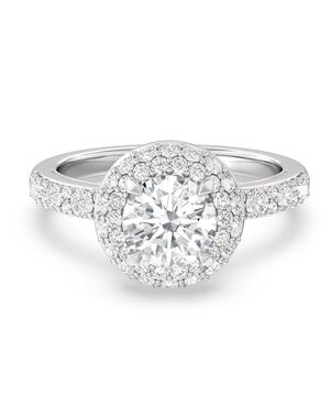 With Clarity Cushion, Pear, Round Cut Engagement Ring