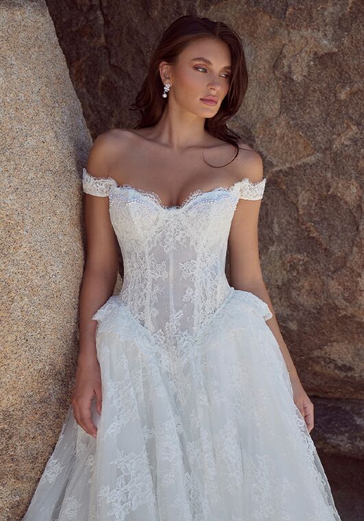 Calla Blanche 126113 Serafina Ball Gown Wedding Dress - 5