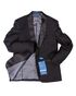 Perry Ellis "Trent" Kids Black Tuxedo (5-Piece Set) Flower Girl Dress and Ring Bearer Outfit - thumbnail - 5