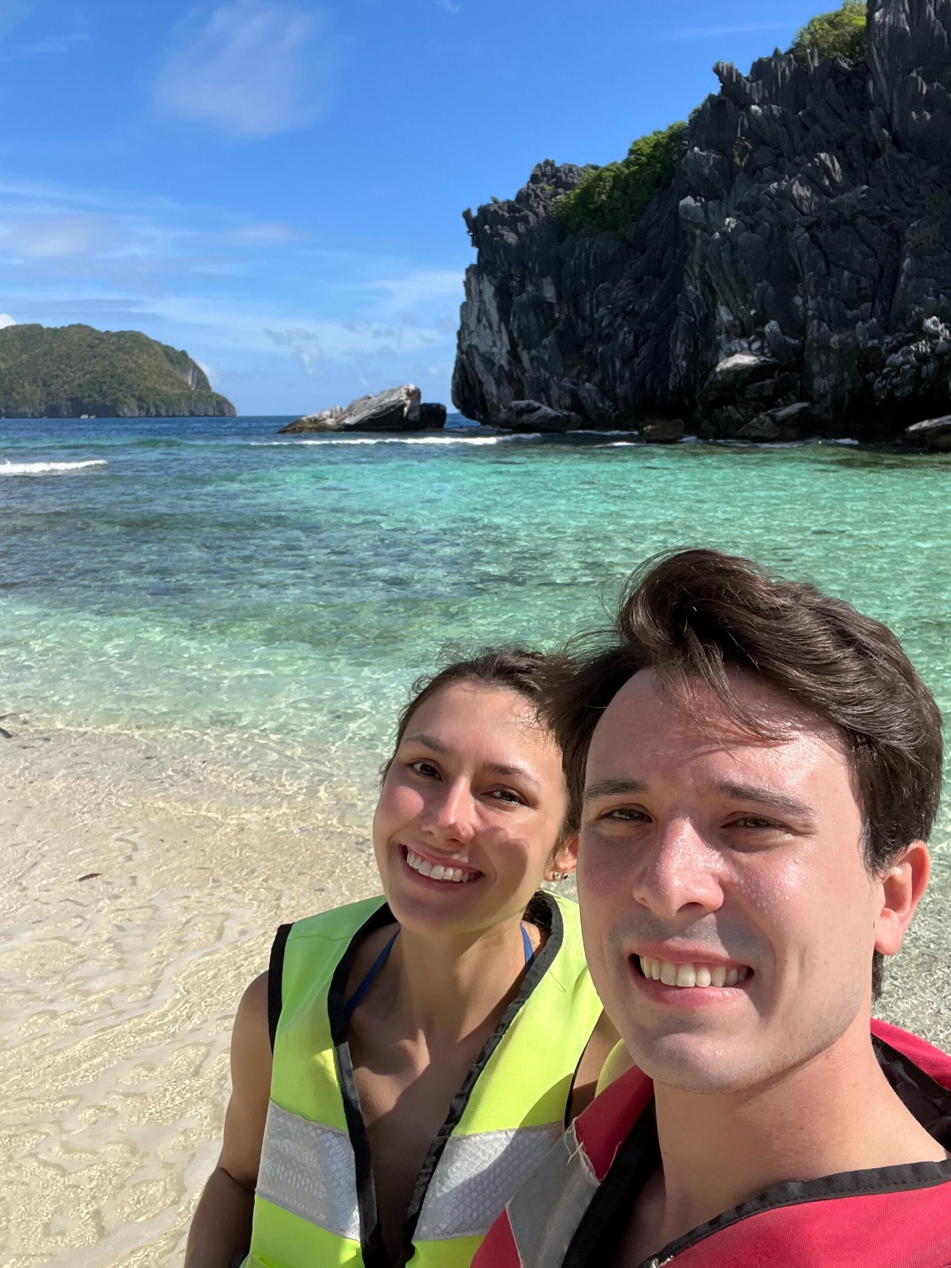 On January 9, 2025, after visiting Marisa's family in Leyte, Philippines, Marisa and Jesus took a trip to Palawan and got engaged!