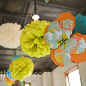 Paper Ceremony Decor
