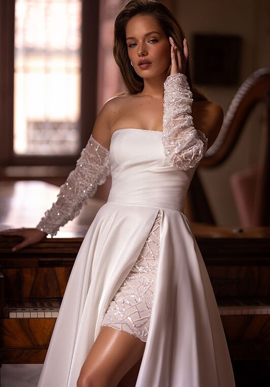 Aria fashion group Olga A-Line Wedding Dress - 5