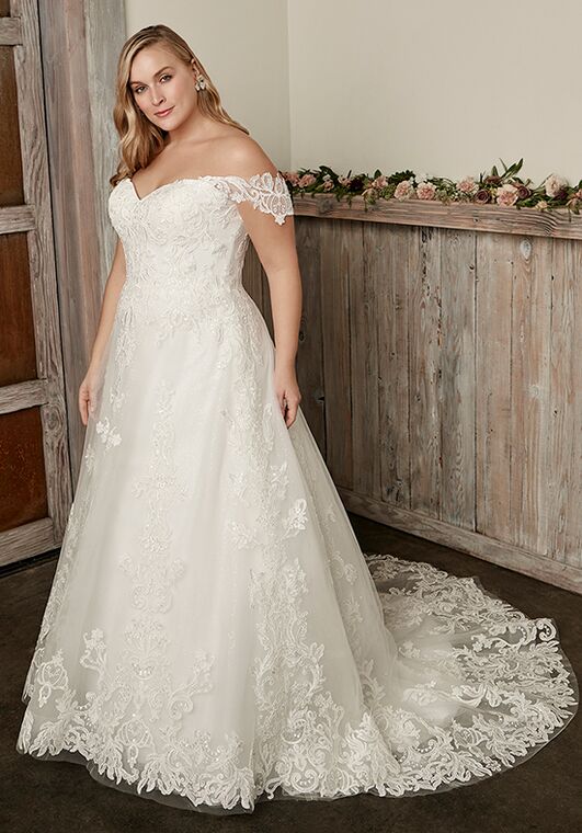 Casablanca Bridal 2418 Caroline A-Line Wedding Dress - 7