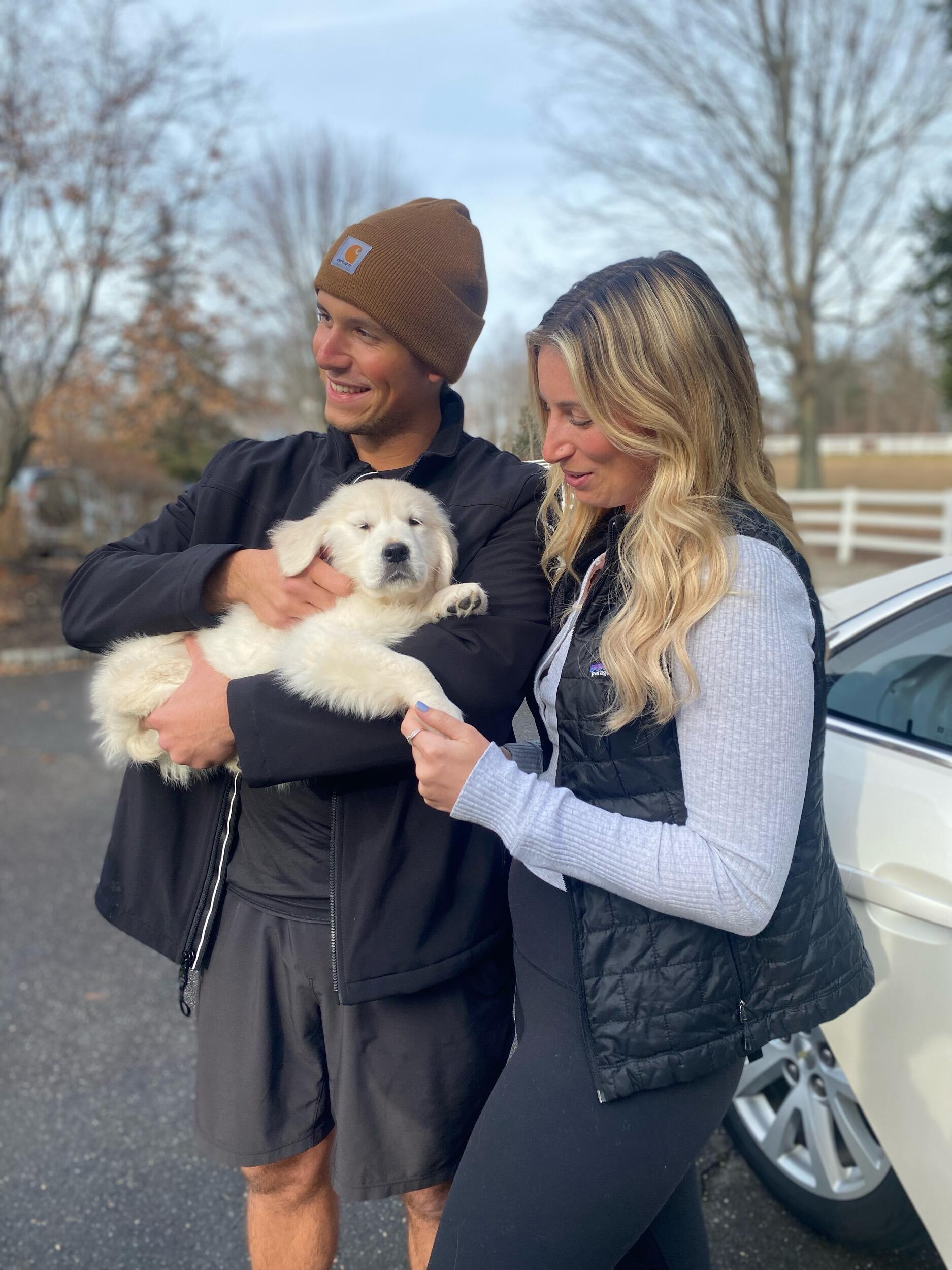 The day our lives changed forever and we became 3 with Koda! The sweetest little girl in the world and our travel companion! 