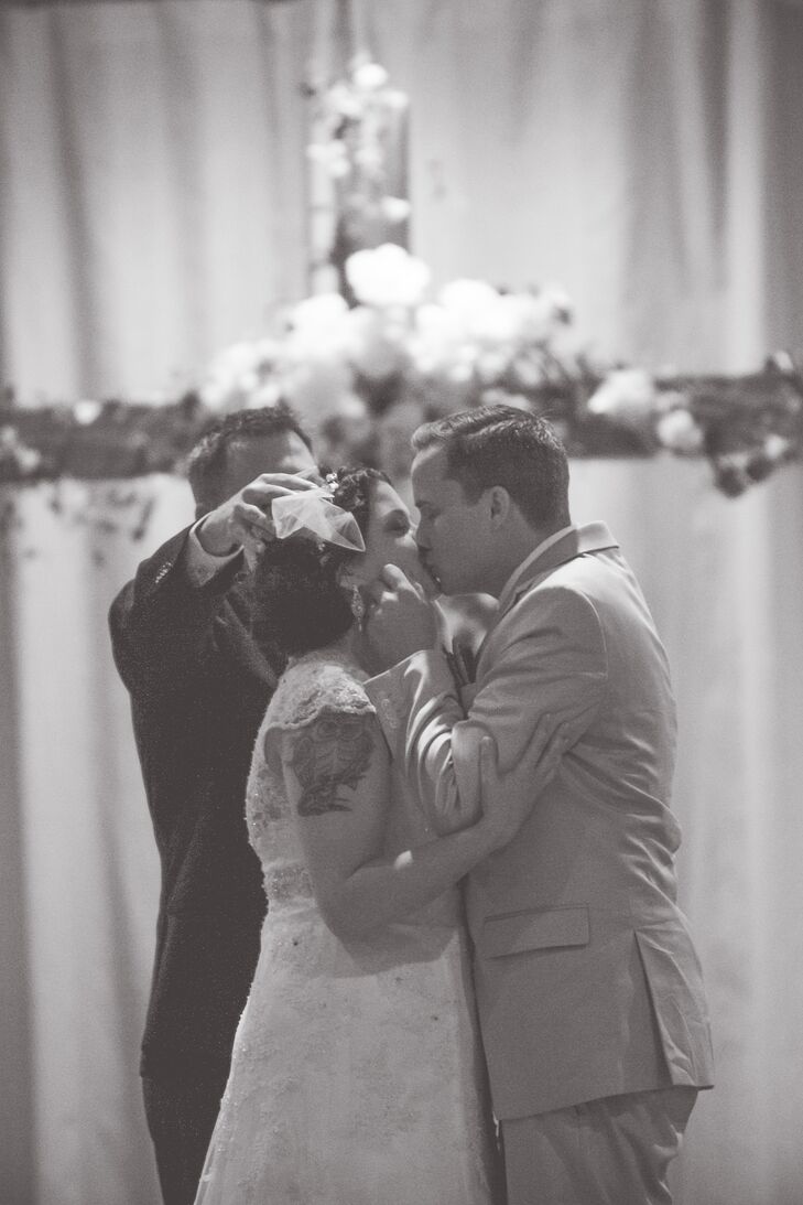 First Kiss at Belleville First Assembly of God Church