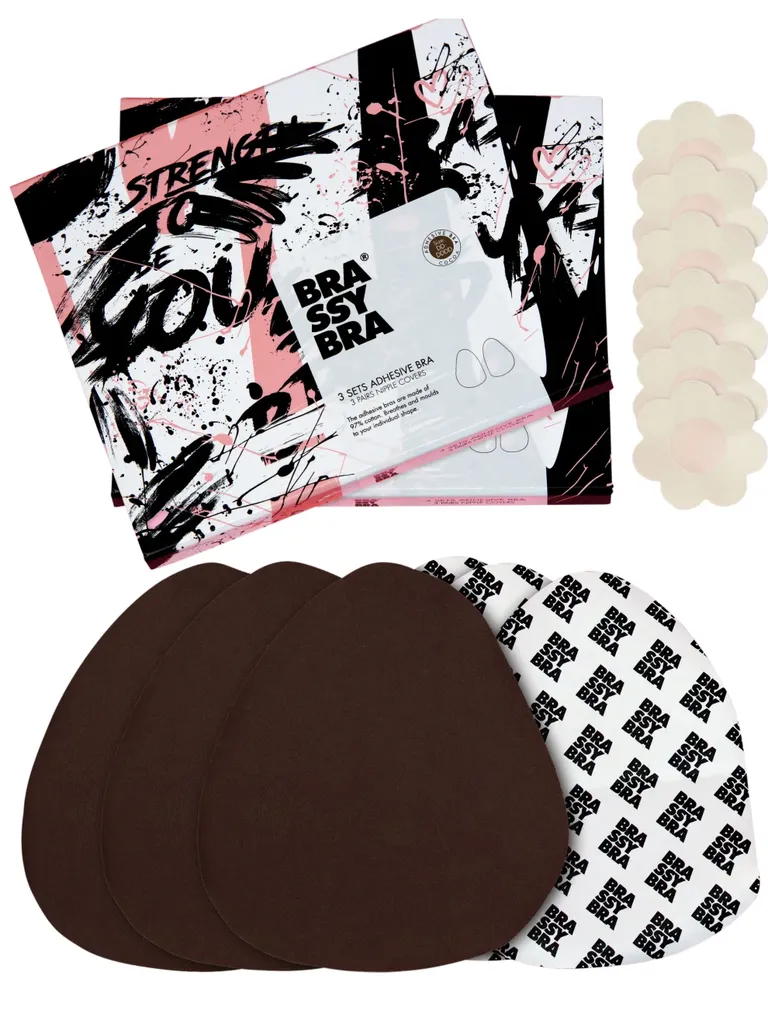 wedding boob tape in different skin tones