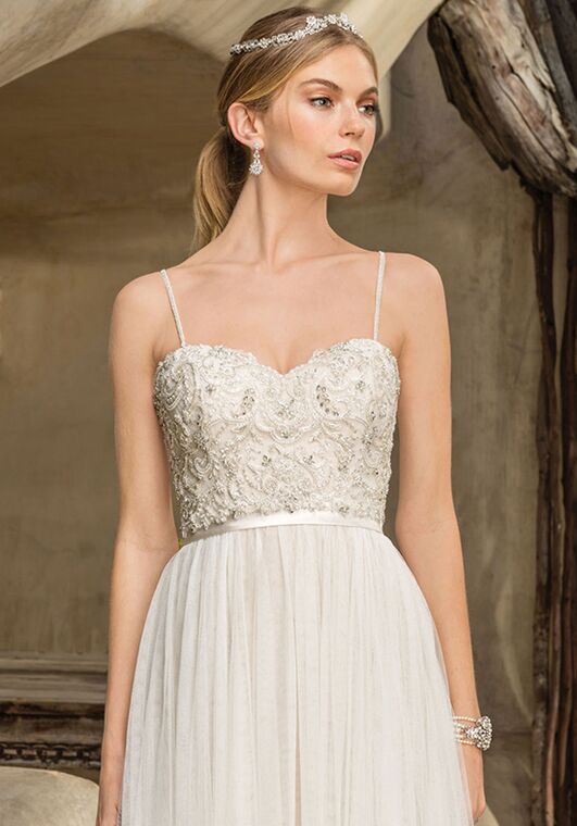 Casablanca Bridal Style 2296 Piper Sheath Wedding Dress - 4