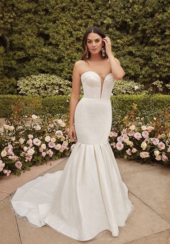 Casablanca Bridal 2465 Olivia Fit-and-Flare Wedding Dress - 1