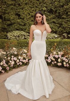 Casablanca Bridal 2465 Olivia Fit-and-Flare Wedding Dress