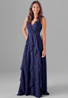Kennedy Blue Everly V-Neck Bridesmaid Dress