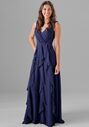 Kennedy Blue Everly V-Neck and Plunge Bridesmaid Dress - thumbnail - 1