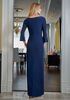 Jade Mother of the Bride by Jasmine J225008 Black,Blue,Brown,Champagne,Gray,Green,Ivory,Pink,Purple,Red,Silver,White Mother Of The Bride Dress - thumbnail - 3