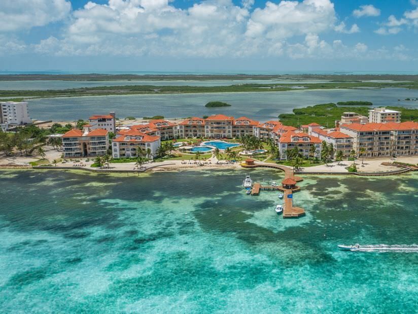 Picture of Grand Caribe and Sunset Caribe  Belize