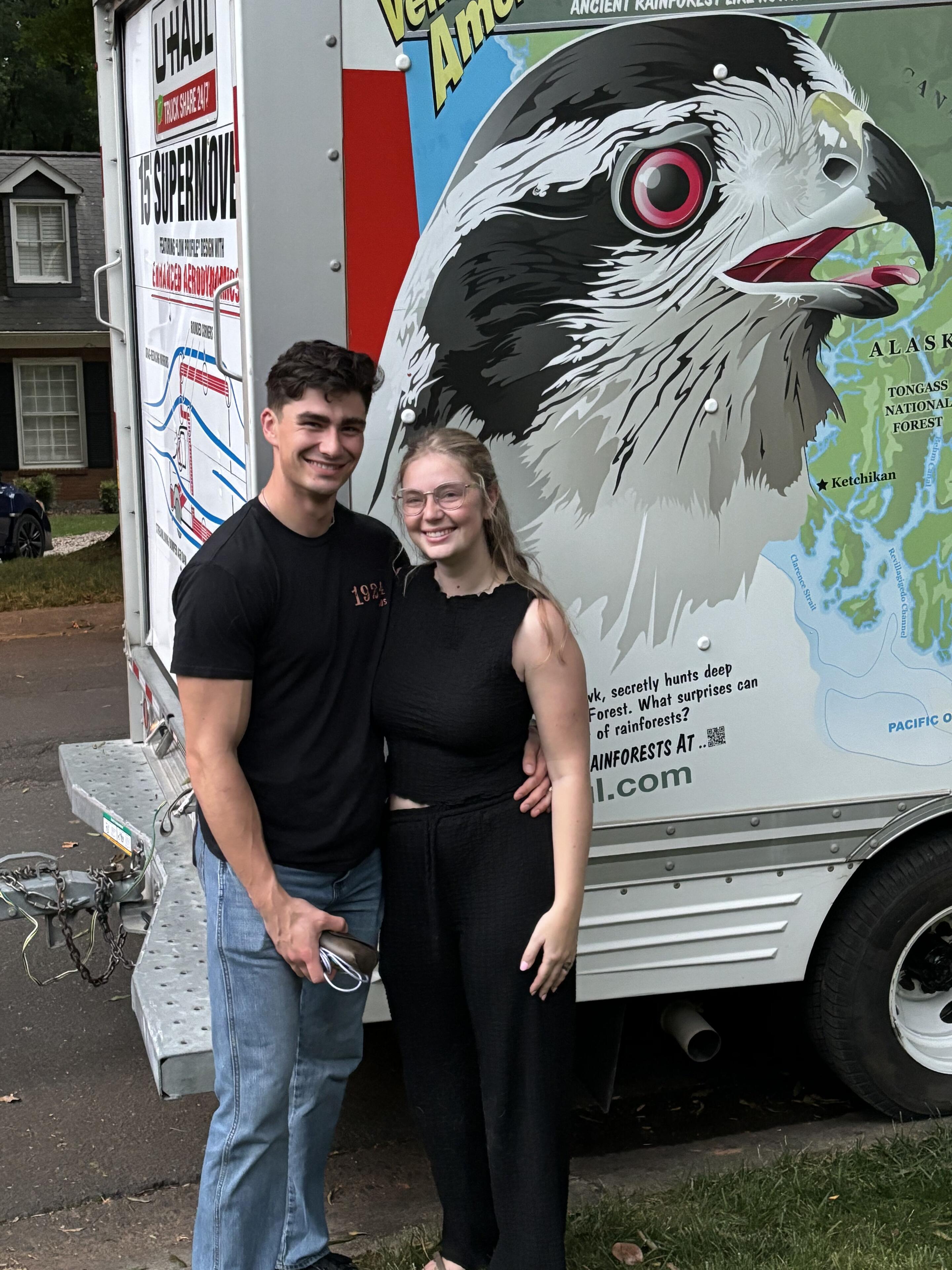 The long trek to Texas - moving in together for the first time