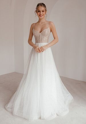 Olivia Bottega Sparkle Wedding Dress Freya A-Line Wedding Dress