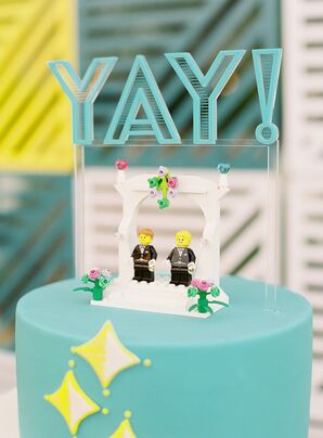 Lego Cake Toppers at Colony 29 in Palm Springs, California
