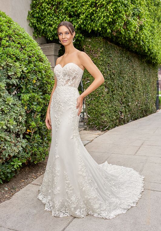 Jasmine Couture LAURIE Fit-and-Flare Wedding Dress - 4