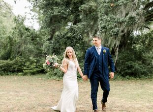 Cadie Foresta (27 and a corporate meeting planner) and Ian Edwards (31 and an account manager) honored each of their identities with their wedding day