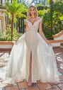 Jasmine Couture BROOKLYN T242063 Fit-and-Flare Wedding Dress - thumbnail - 1