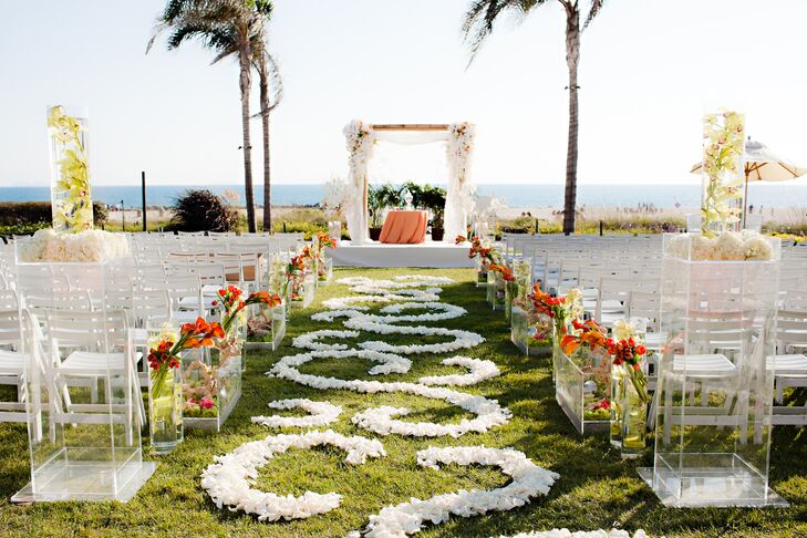 Kelsey and Jeff wed overlooking the beach.