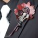 Fern and Leaf Boutonnieres