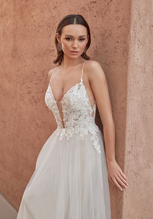 Adore by Justin Alexander Matilda A-Line Wedding Dress - 4