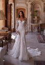 Moonlight Couture H1649 Mermaid and Trumpet Wedding Dress - thumbnail - 1