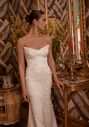 Soft flow by Ricca Sposa Atelier Euphemia 25-004(3) Mermaid and Trumpet Wedding Dress - thumbnail - 5
