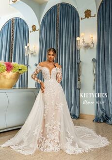 KITTYCHEN SHARON, H2338 Fit-and-Flare Wedding Dress