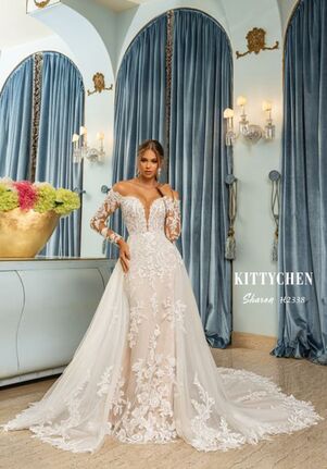 KITTYCHEN SHARON, H2338 Fit-and-Flare Wedding Dress