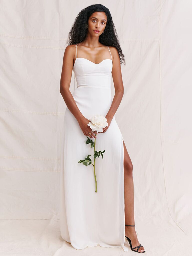 White Bridesmaid Dresses for Every ...