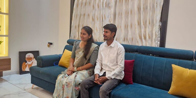 Priyanka & Shashikant Home Page Banner