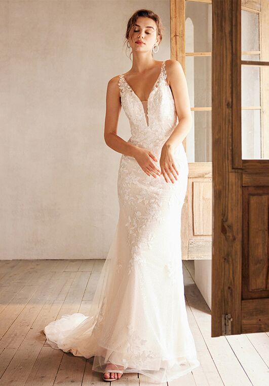 AW Bridal AW Miriam Wedding Dress Mermaid Wedding Dress - 4