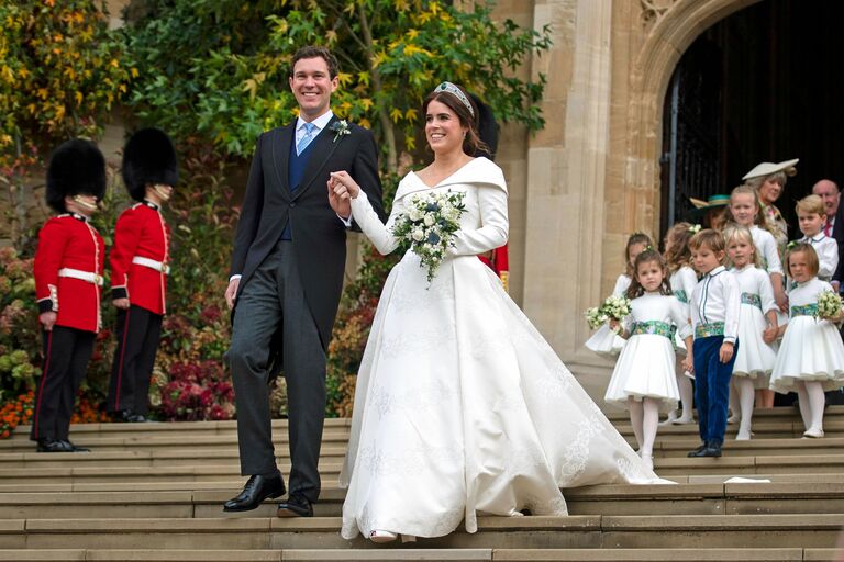 Princess Eugenie's wedding dress
