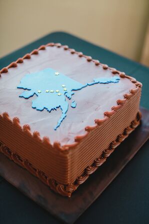 Alaska State Groom's Cake