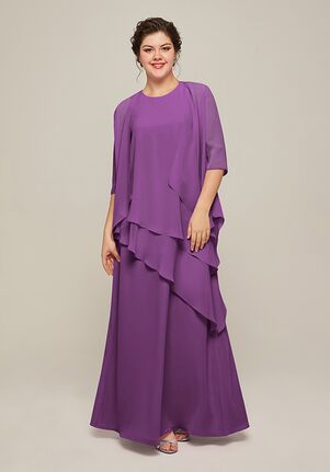 AW Bridal AW Adalia Dress Purple Mother Of The Bride Dress