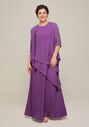 AW Bridal AW Adalia Dress Purple Mother Of The Bride Dress - thumbnail - 1